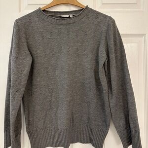 ICHI Gray Crewneck sweater size small